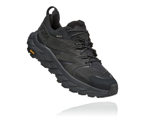 Hoka One One Herre Anacapa Low Gore-tex Fjellsko Svart/Svart Norge-06EHG